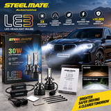 LE3 30W LED Headlight Bulbs