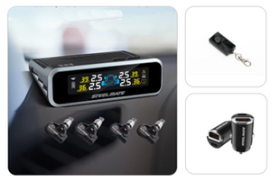 TP-S9i TPMS Bundle (with Sensor Partner) + FREE 30W USB Fast Charger (Steelmate Bundle Deal 1)
