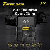 Steelmate 2 in 1 Tyre Inflator and Jump Starter - SP1