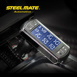 Steelmate DIY TP-V2  | 6 Wheel External TPMS for 4-wheel Vehicle/+Trailer