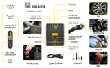 Steelmate 2 in 1 Tyre Inflator and Jump Starter - SP1